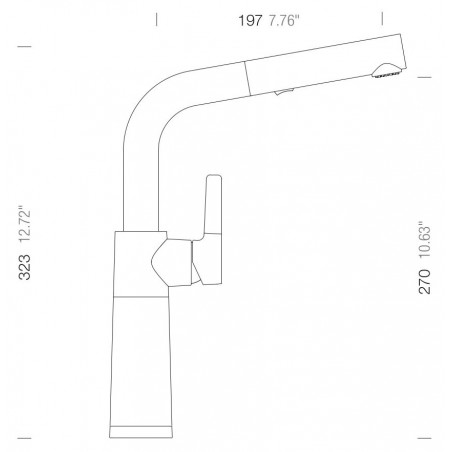 Kuchyňská baterie Schock SC-540.120 Night