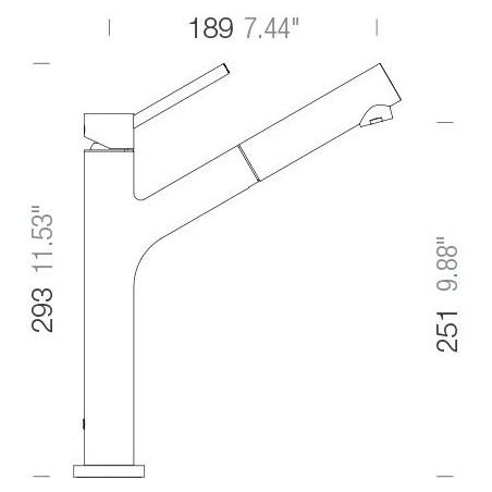 Kuchyňská baterie Schock Dion.120 Magma