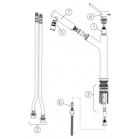 Kuchyňská baterie Schock Dion.120 Puro