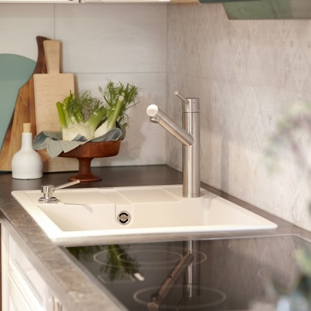 Kuchyňská baterie Schock Altos Nerez, beztlaková