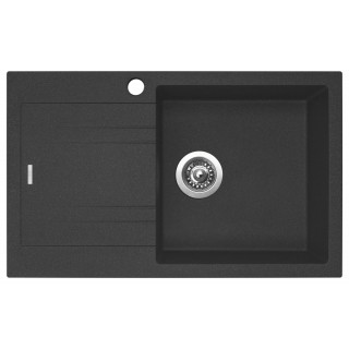 Kuchyňský dřez Sinks Linea 780 Granblack, pravý