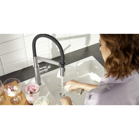 Kuchyňská baterie Blanco Sonea-S Flexo Nerez kartáčovaný