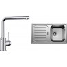 Set Blanco 06 - D (dřez Flex Pro 45 S Přírodní lesk + baterie Mila Chrom) Set Blanco 06 - D (dřez Flex Pro 45 S Přírodní lesk + baterie Mila Chrom)