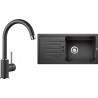 Set Blanco 13 - D (dřez Favum XL 6 S Antracit + baterie Mida Antracit)