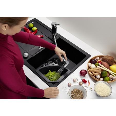 Kuchyňský dřez Blanco Metra 45 S Černá, bez excentru