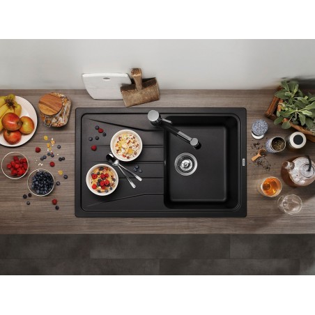Kuchyňský dřez Blanco Sona 45 S Černá