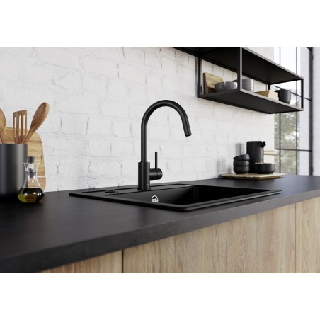 Kuchyňská baterie Blanco Mida-S Černá matná