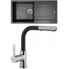 Set Sinks (dřez Amanda 990 Metalblack 74 + baterie Enigma S Metalblack 74) Set Sinks (dřez Amanda 990 Metalblack 74 + baterie Enigma S Metalblack 74)