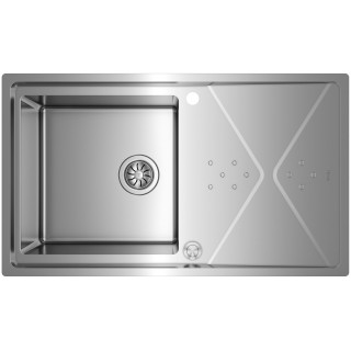 Kuchyňský dřez Teka Brooklyn 50 M-XP 1B 1D Nerez
