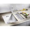 Kuchyňský dřez Blanco Subline 320-U Aluminium, bez táhla Kuchyňský dřez Blanco Subline 320-U Aluminium, bez táhla