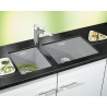 Kuchyňský dřez Blanco Subline 320-U Aluminium, bez táhla Kuchyňský dřez Blanco Subline 320-U Aluminium, bez táhla