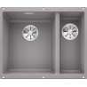 Kuchyňský dřez Blanco Subline 340/160-U Aluminium, levý, bez táhla