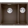 Kuchyňský dřez Blanco Subline 340/160-U Kávová, levý, bez táhla