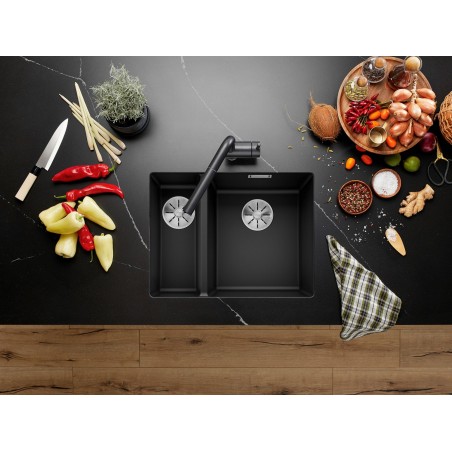 Kuchyňský dřez Blanco Subline 340/160-U Aluminium, pravý, bez táhla
