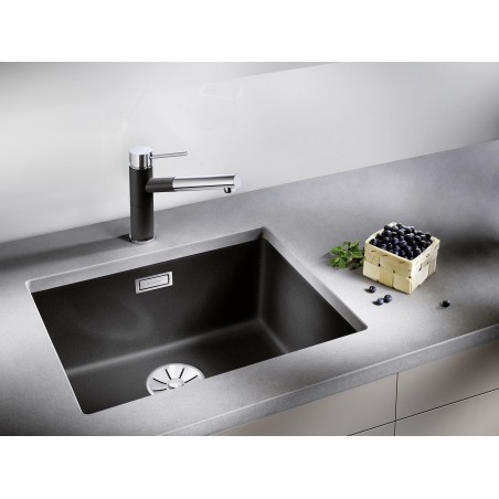 Kuchyňský dřez Blanco Subline 500-U Aluminium, bez táhla