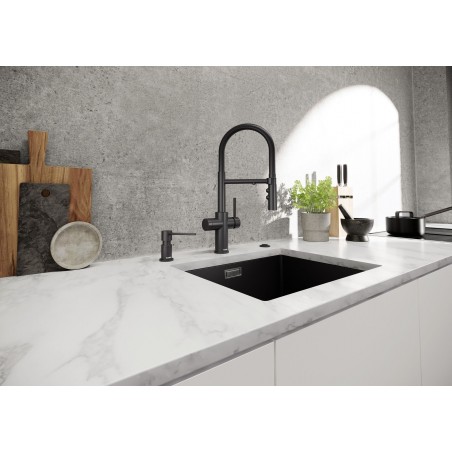 Kuchyňský dřez Blanco Subline 500-U Aluminium, bez táhla