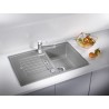 Kuchyňský dřez Blanco Zia 45 S Aluminium, bez excentru Kuchyňský dřez Blanco Zia 45 S Aluminium, bez excentru