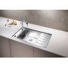 Kuchyňský dřez Blanco Andano XL 6 S-IF Compact, s excentrem, levý