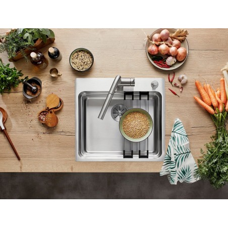 Kuchyňský dřez Blanco Etagon 500-IF/A, s táhlem