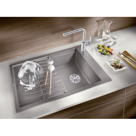 Kuchyňský dřez Blanco Elon XL 8 S, s odkapávací mřížkou, Antracit