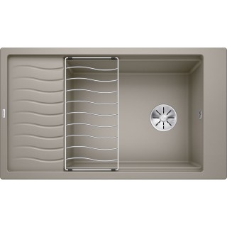 Kuchyňský dřez Blanco Elon XL 8 S Tartufo, s odkapávací mřížkou, bez excentru