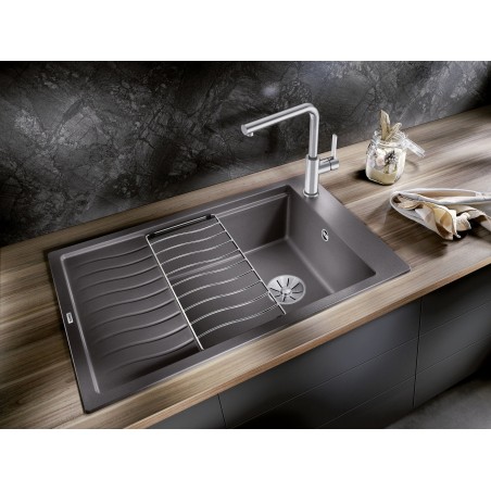 Kuchyňský dřez Blanco Elon XL 6 S, s odkapávací mřížkou, Bílá