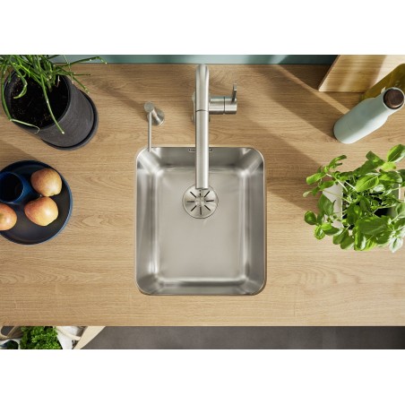 Kuchyňský dřez Blanco Solis 340-U, kartáčovaný