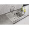 Kuchyňský dřez Blanco Etagon 6 Kávová, bez excentru