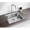 Kuchyňský dřez Blanco Supra 500-IF/A R12, kartáčovaný, s táhlem