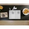 Kuchyňský dřez Blanco Rotan 340/160-U Bílá