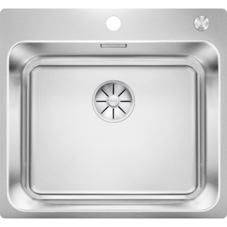 Kuchyňský dřez Blanco Solis 500-IF/A, Push Control, kartáčovaný