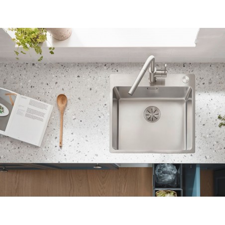 Kuchyňský dřez Blanco Andano 500-IF/A, hedvábný lesk