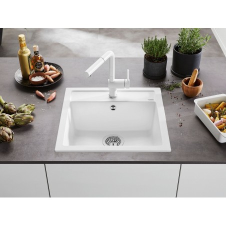 Kuchyňský dřez Blanco Dalago 5 Aluminium, s excentrem