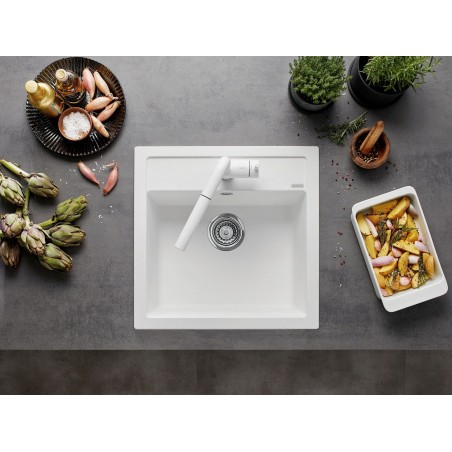 Kuchyňský dřez Blanco Dalago 5 Aluminium, s excentrem