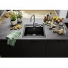 Kuchyňský dřez Blanco Dalago 5 Černá, s excentrem