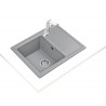 Kuchyňský dřez Teka Stone 45 S-TG Hliníkově šedá