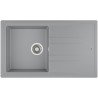Kuchyňský dřez Teka Stone 50 S-TG Hliníkově šedá