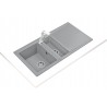 Kuchyňský dřez Teka Stone 60 B-TG Hliníkově šedá Kuchyňský dřez Teka Stone 60 B-TG Hliníkově šedá