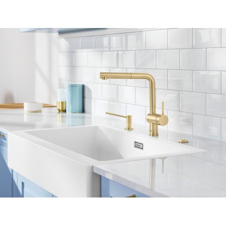Kuchyňská baterie Blanco Linus-S Saténově zlatá