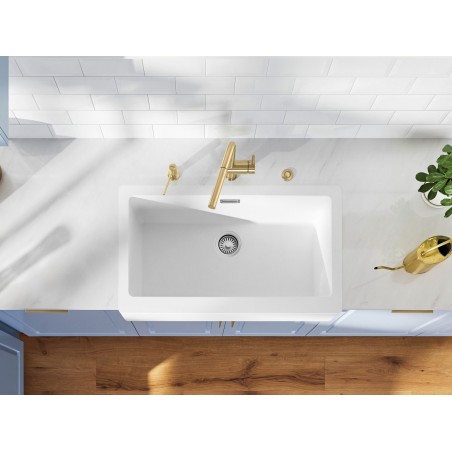 Kuchyňská baterie Blanco Linus-S Saténově zlatá