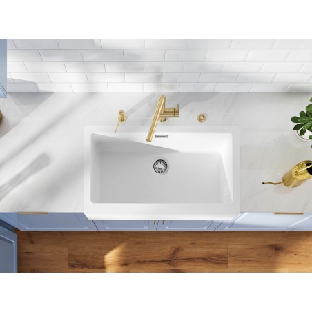 Kuchyňská baterie Blanco Linus Saténově zlatá