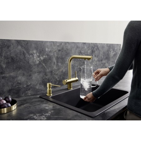 Kuchyňská baterie Blanco Fontas II Saténově zlatá