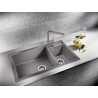 Kuchyňská baterie Blanco Linus Šedá skála