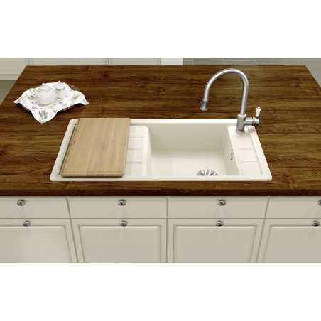 Kuchyňský dřez Blanco Faron XL 6 S Kávová, bez excentru
