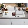 Kuchyňský dřez Blanco Metra 6 S Aluminium, s excentrem a miskou Kuchyňský dřez Blanco Metra 6 S Aluminium, s excentrem a miskou