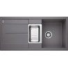 Kuchyňský dřez Blanco Metra 6 S Šedá skála, s excentrem a miskou