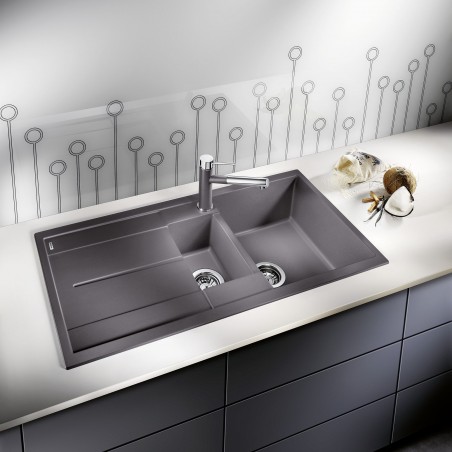 Kuchyňský dřez Blanco Metra 6 S Kávová, bez excentru