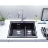 Kuchyňský dřez Blanco Pleon 6 Split Bílá, bez excentru