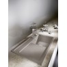 Kuchyňský dřez Blanco Zenar 45 S Aluminium, pravý, s excentrem Kuchyňský dřez Blanco Zenar 45 S Aluminium, pravý, s excentrem