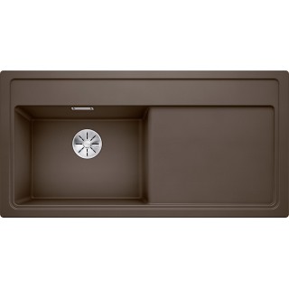 Kuchyňský dřez Blanco Zenar XL 6 S Kávová, levý, s excentrem